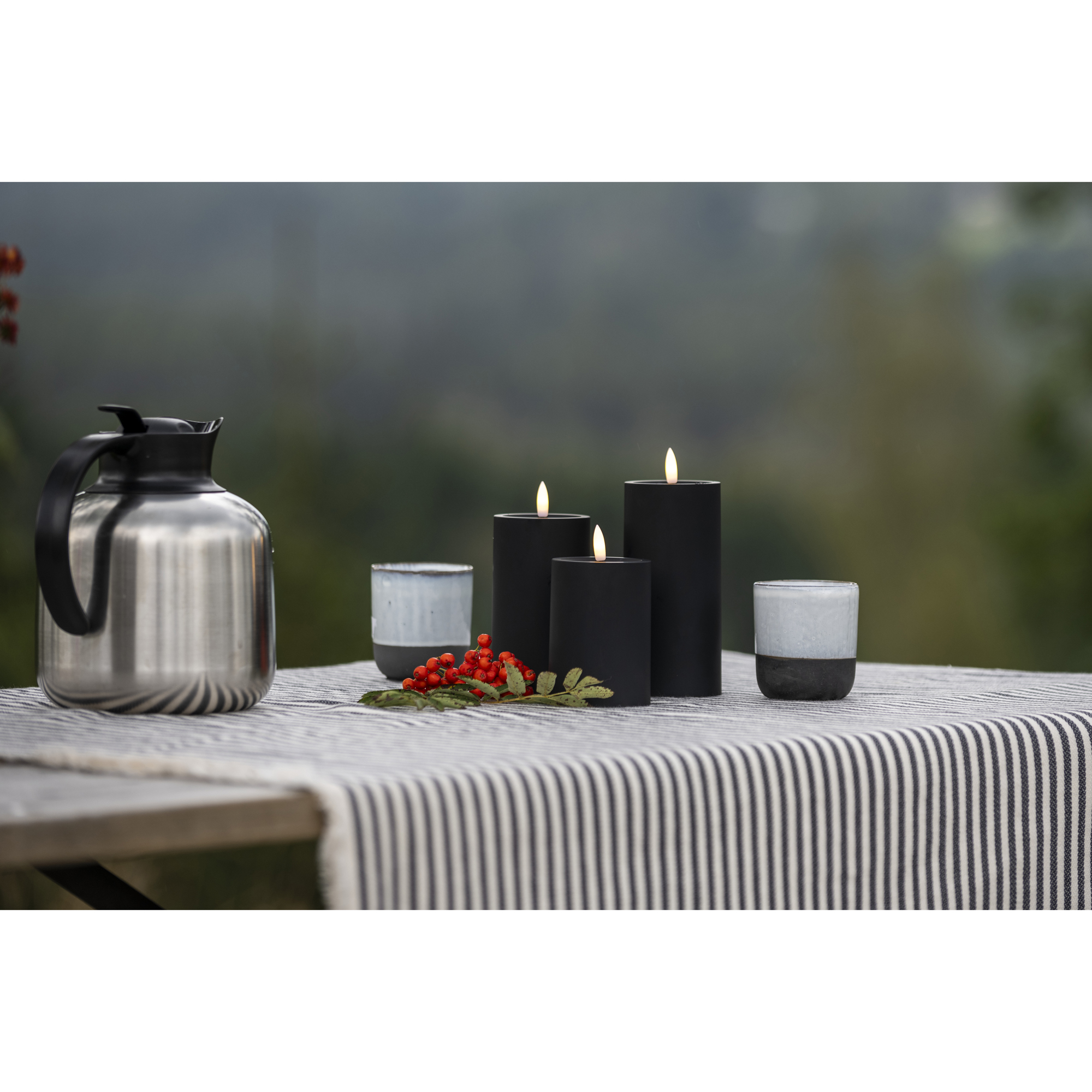LED-Blockljus Gnosjö Konstsmide 12cm Utomhus