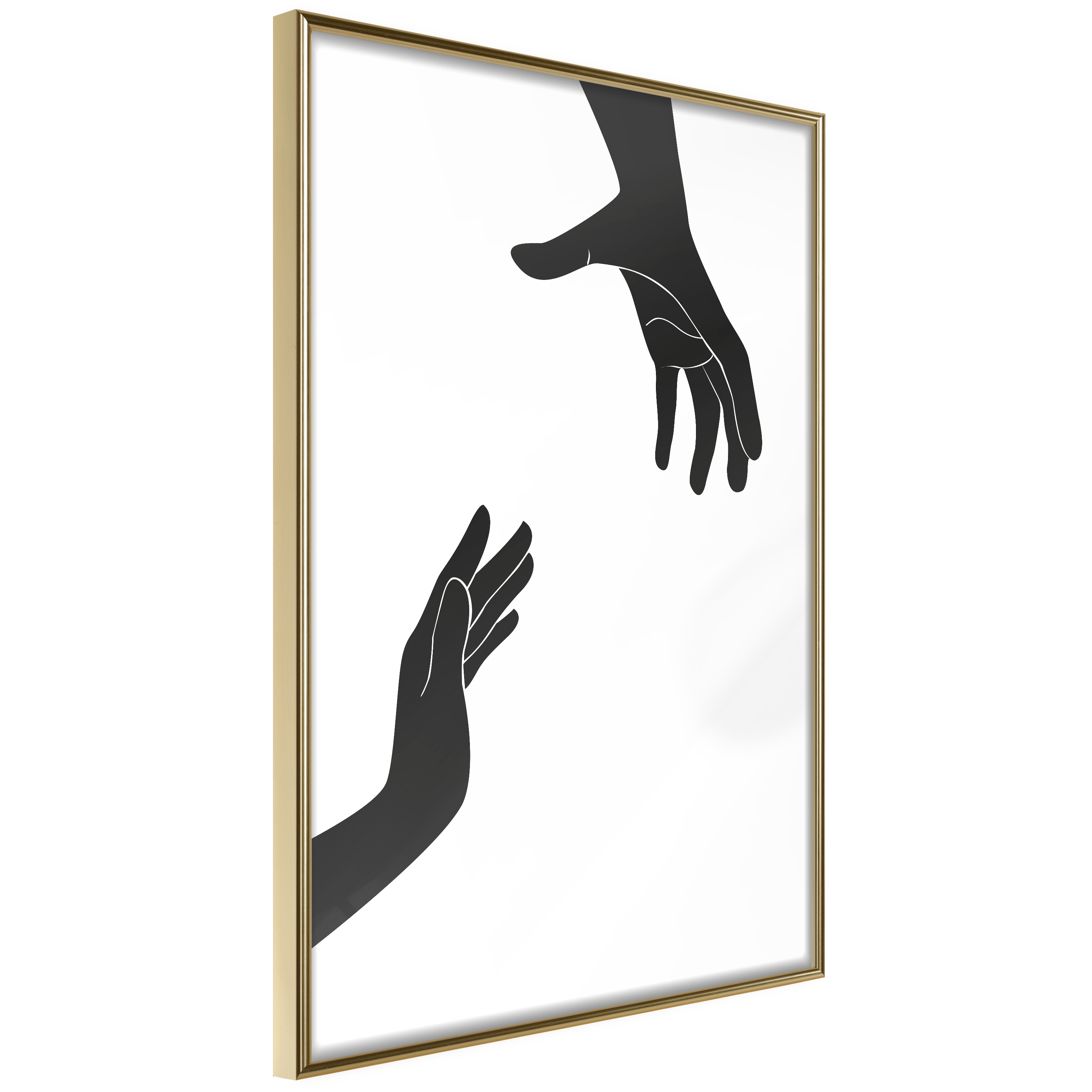 Poster Artgeist Affisch Helping Hand