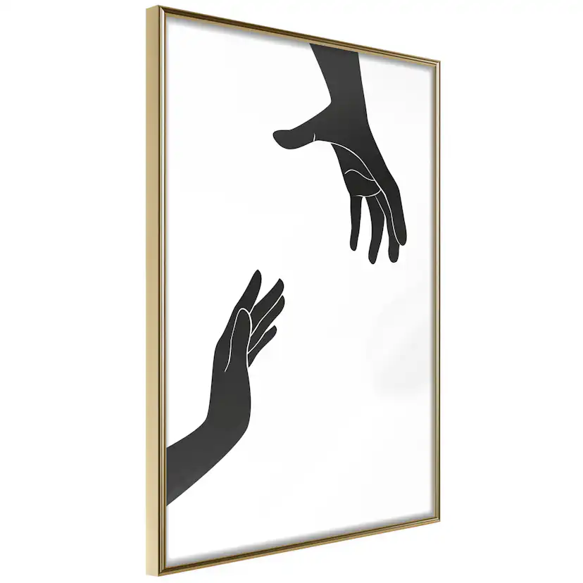 Poster Artgeist Affisch Helping Hand