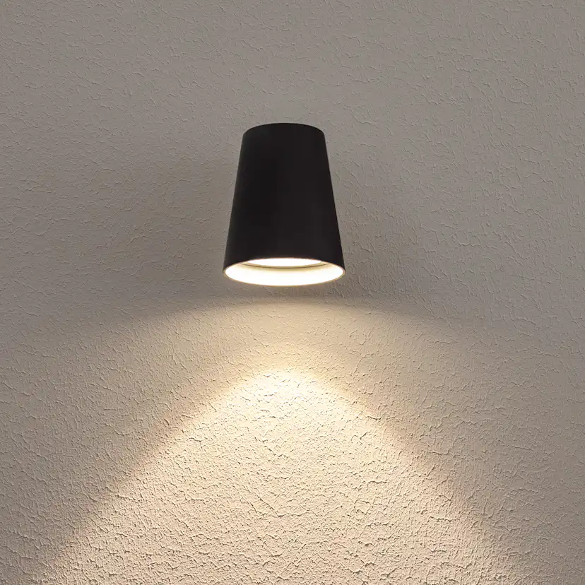 Vägglampa Hide-a-lite Cone