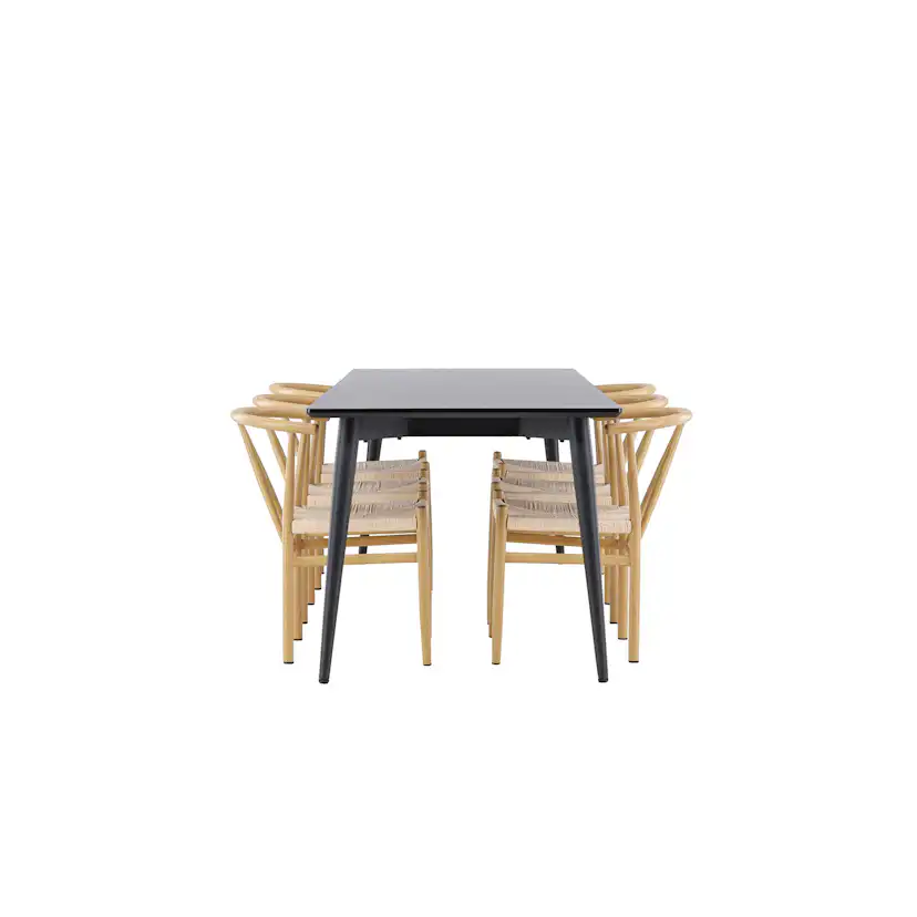 Svart/Beige