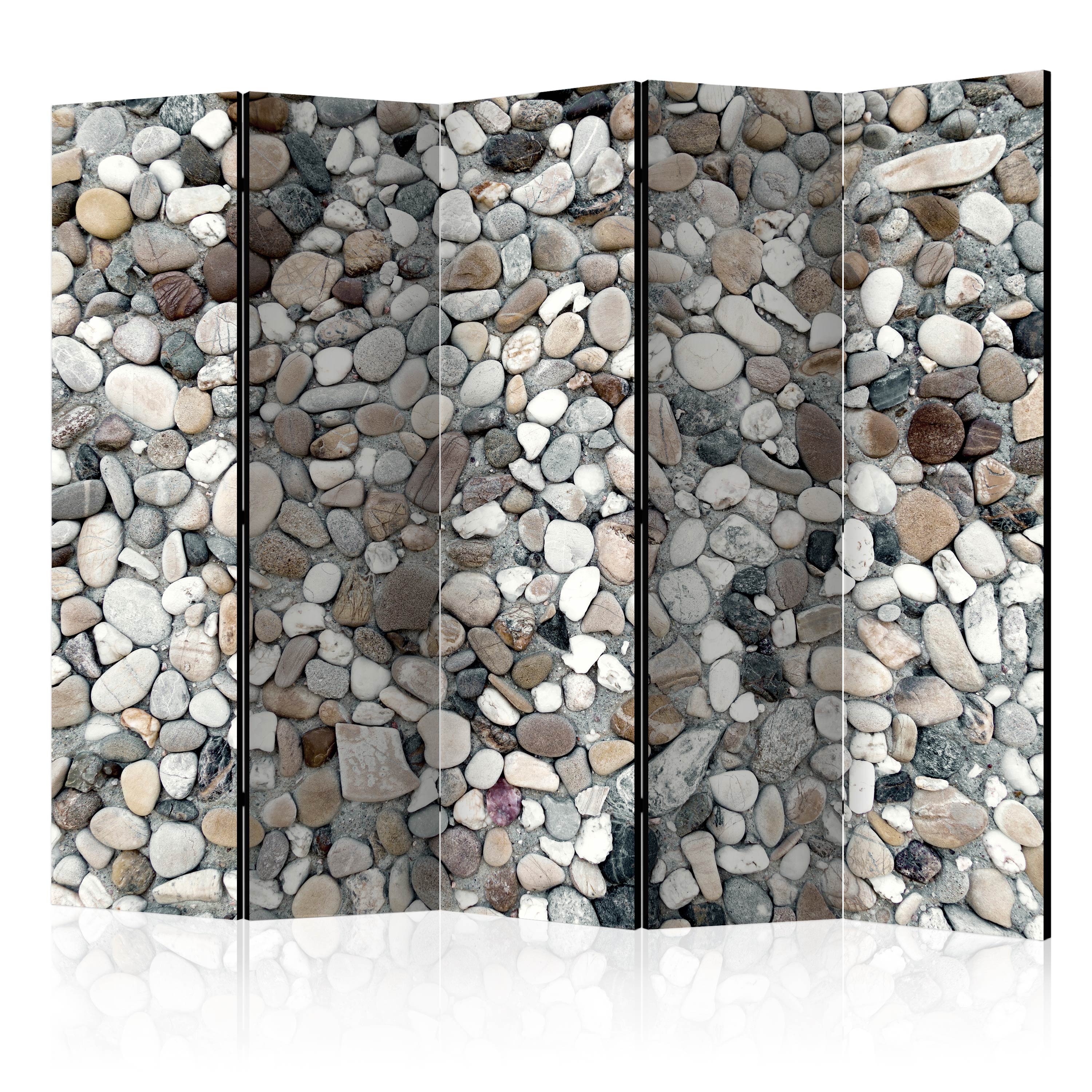 Rumsavdelare Skärmvägg Arkiio Beach Pebbles II 225x172 cm