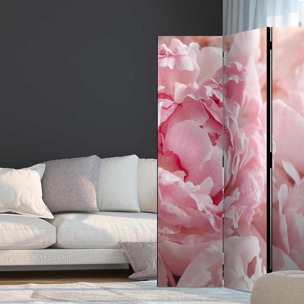 Rumsavdelare Skärmvägg Arkiio Sweet Peonies 135x172 cm