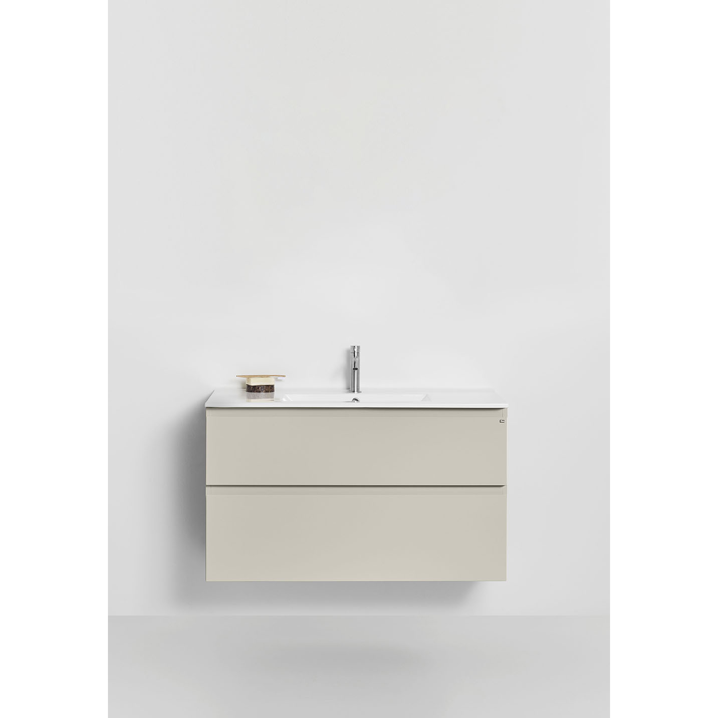 Tvättställsskåp Hafa Go Plus med Tvättställ Beige, B: 1010mm