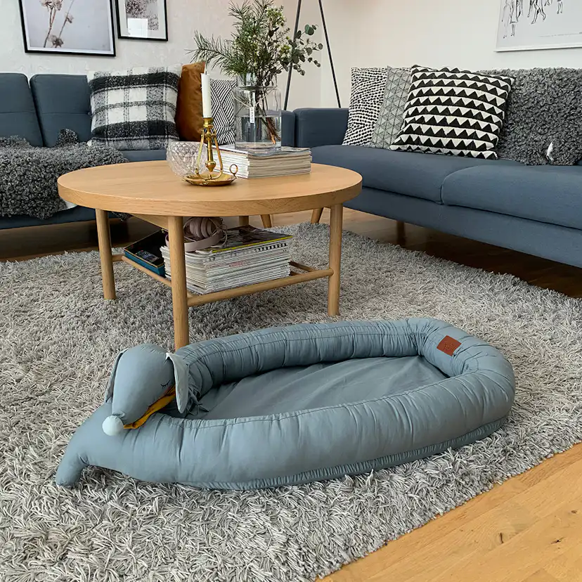 Babynest Rätt Start Tax Eco Grey
