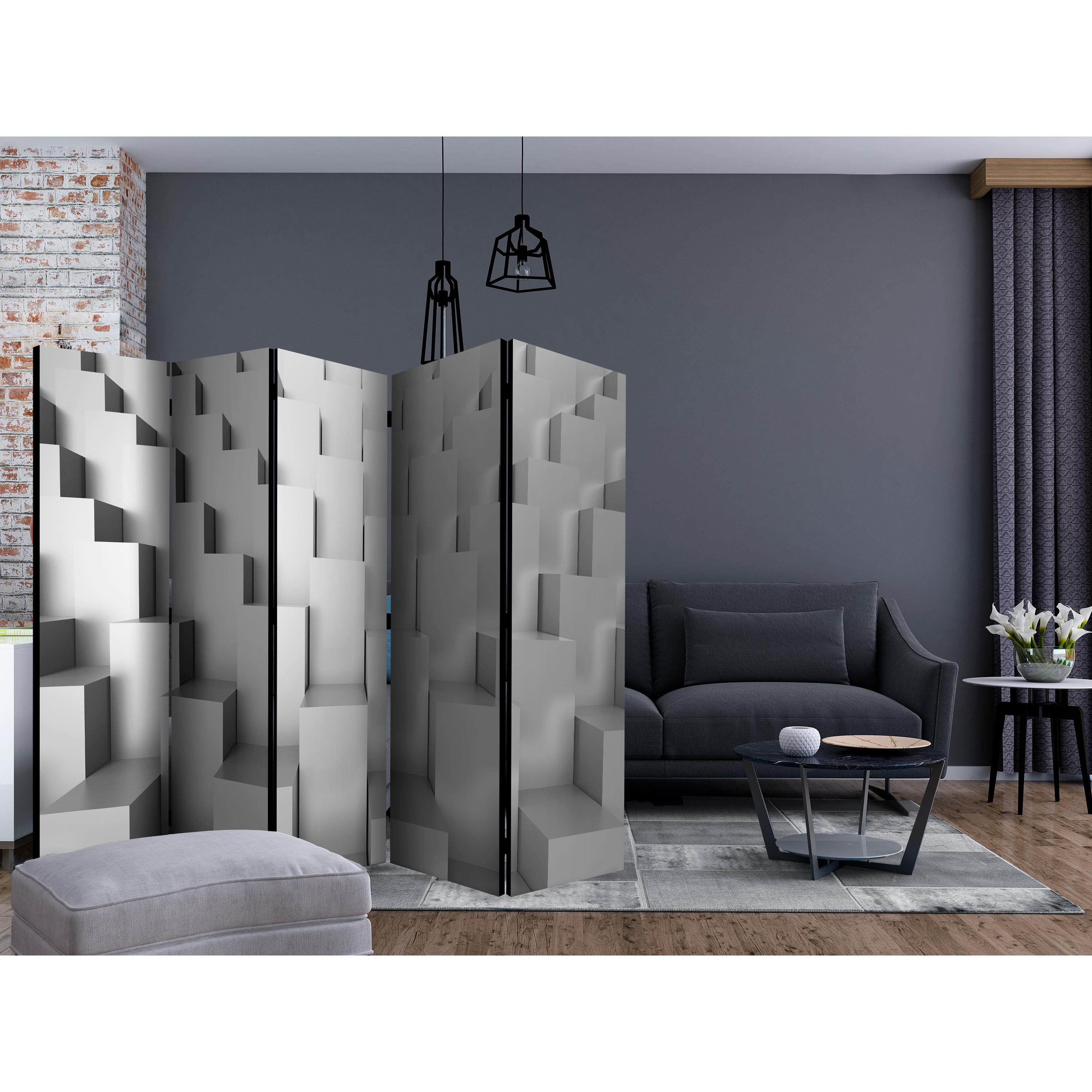 Rumsavdelare Skärmvägg Arkiio Temple of Abstraction II 225x172 cm