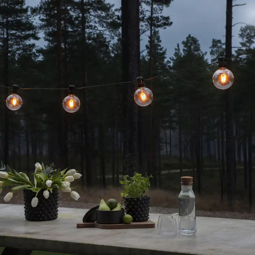 Tilläggsslinga Gnosjö Konstsmide E27 10 Amber LED Till 2394