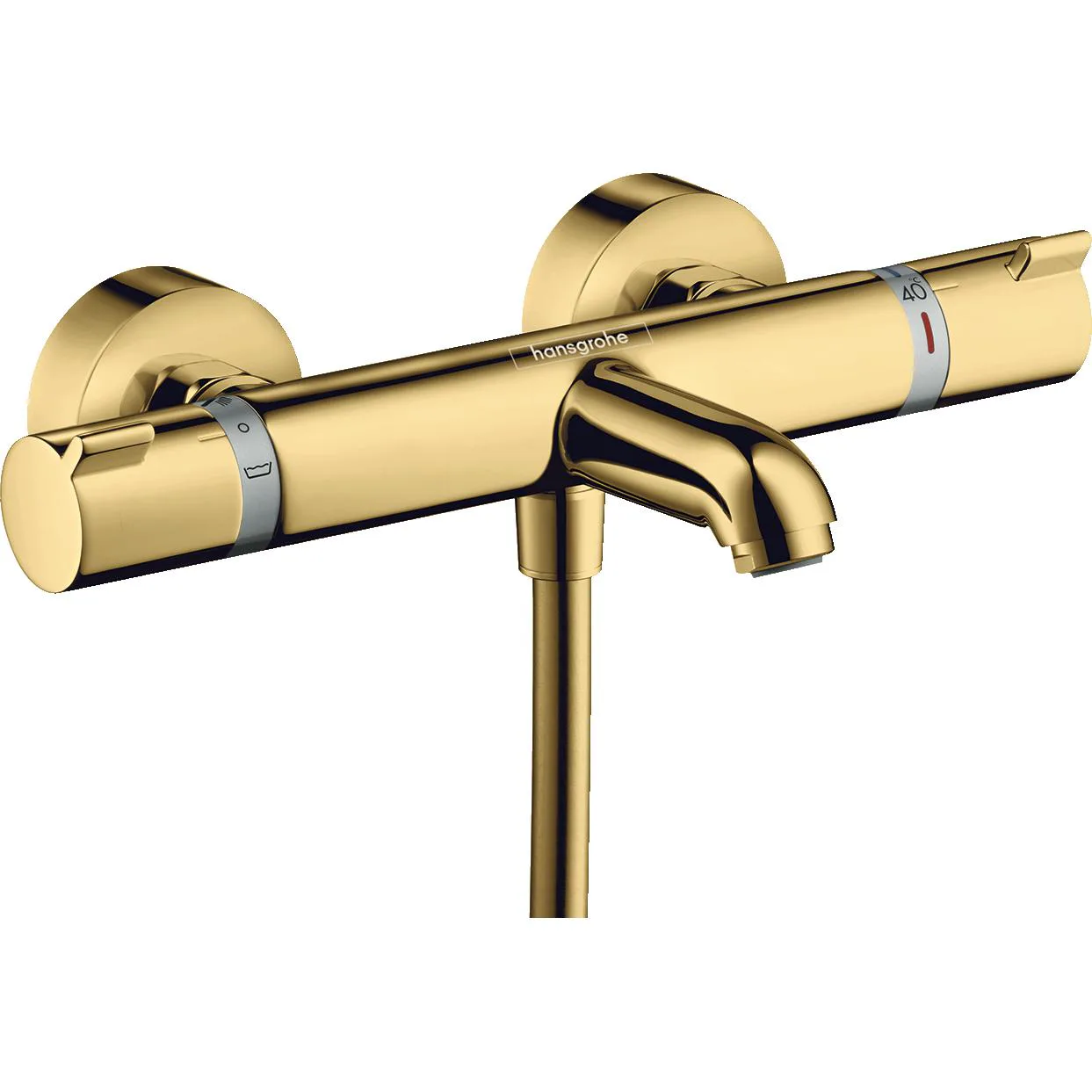 Ecostat Comfort kar-/duschtermostat 150cc Polerad Guld, 150 cc
