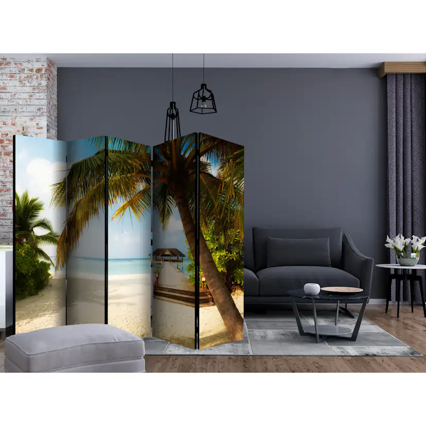 Rumsavdelare Skärmvägg Arkiio Paradise Beach II 225x172 cm