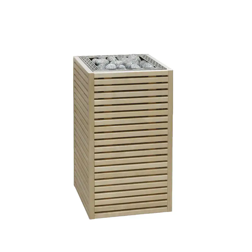 Bastuaggregat HUUM CORE Utan sidopaneler, Rostfri, 6 kW Rostfritt Stål, 6 kW