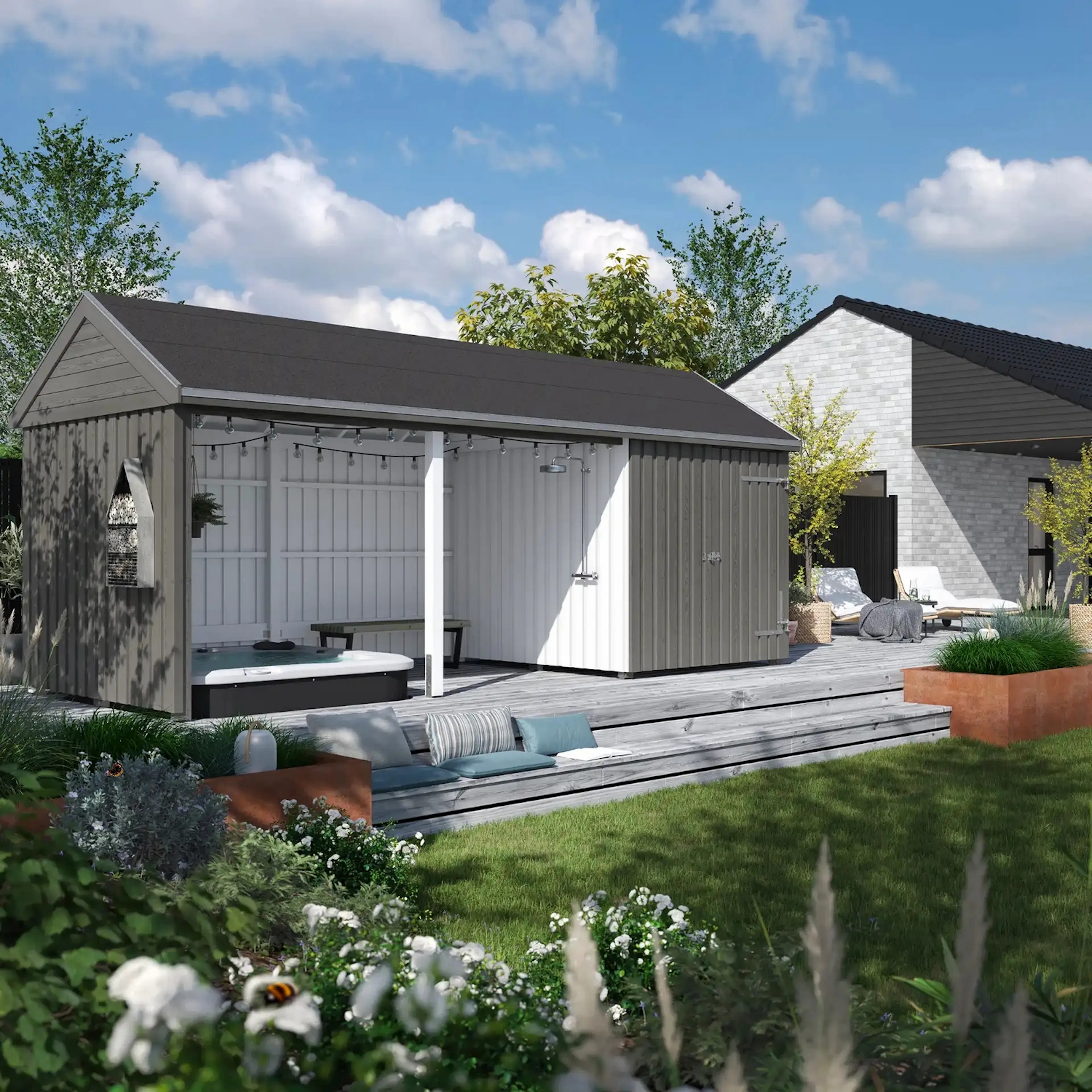 Trädgårdshus PLUS Multi 14,5 m2 169592