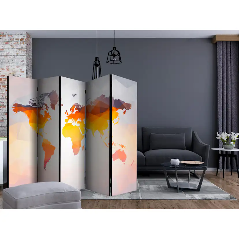 Rumsavdelare Skärmvägg Arkiio Rusty II 225x172 cm