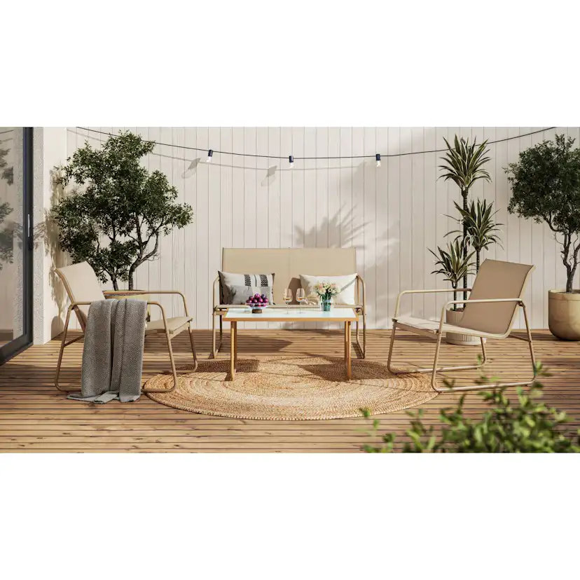 Loungegrupp Comfort Garden Pelanda Soffgrupp Utomhus