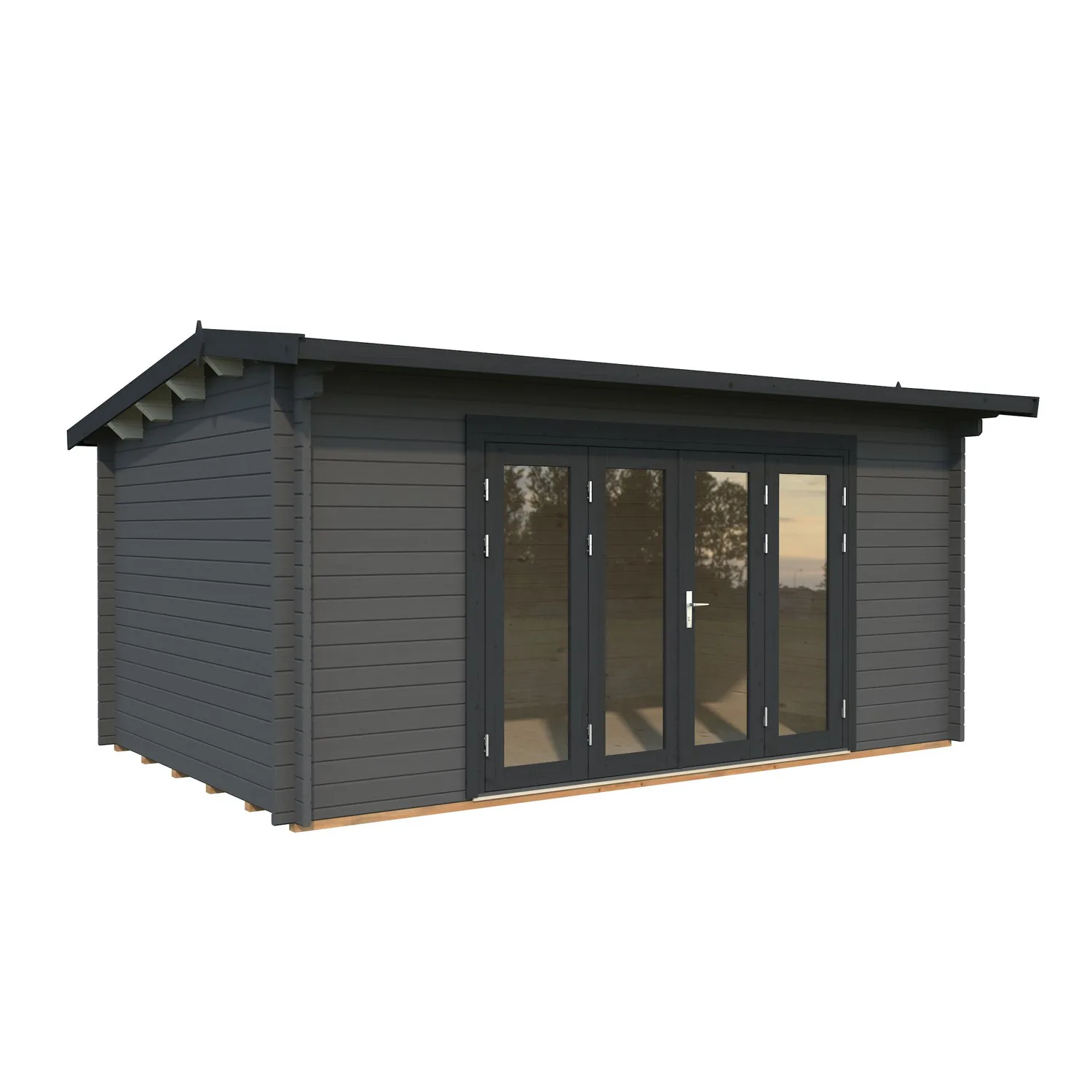 Ines 13,7 m2 Bifold PNT7012A2 Mörkgrå/Antracit