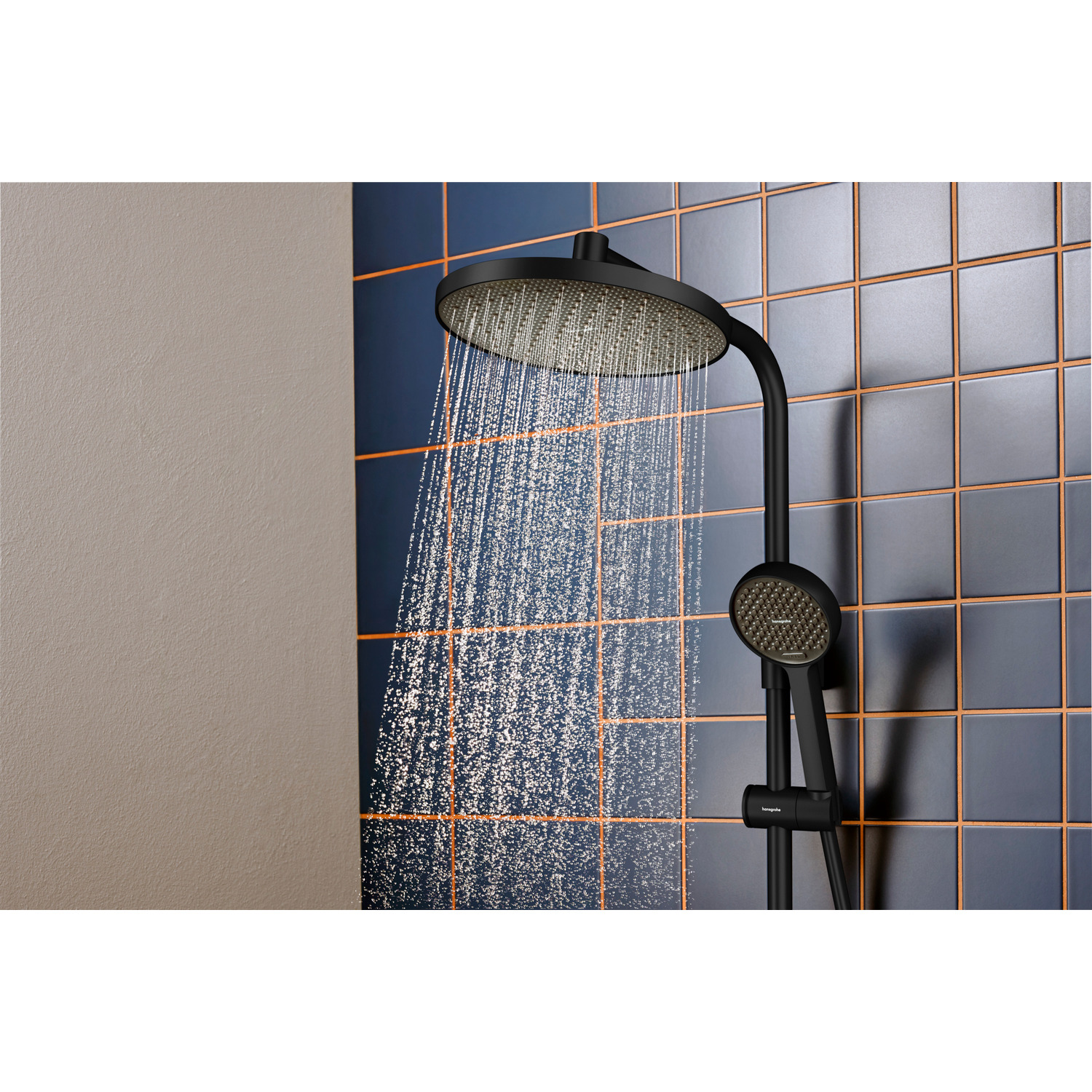 Takduschset Hansgrohe Activera S Showerpipe 240 1jet EcoSmart med Ecostat Fine Varia