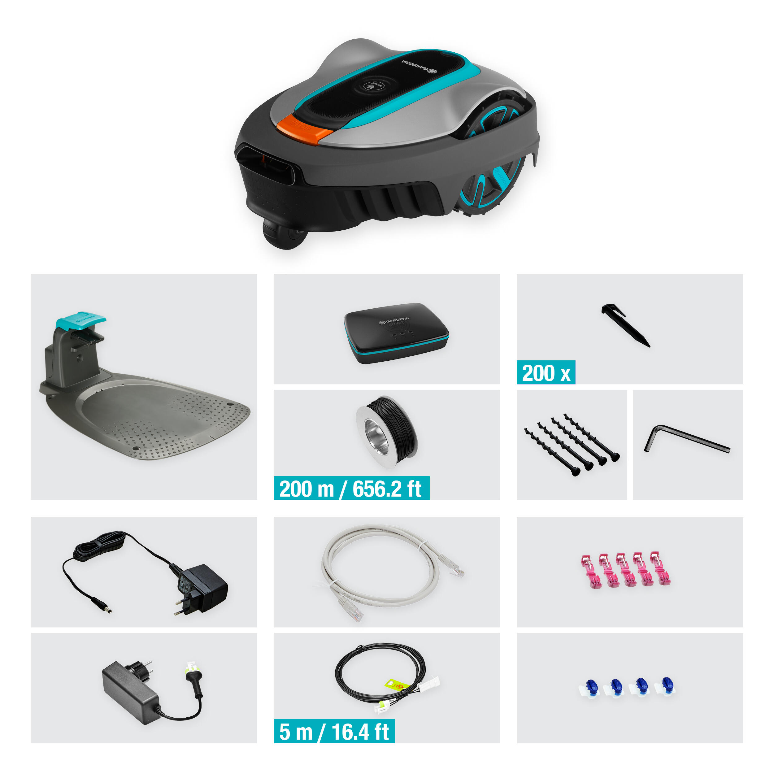 Robotgräsklippare Smart Sileno City 600 Lona