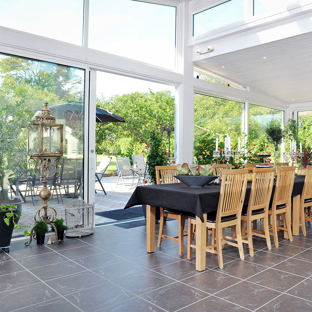 Kombiparti Dörrar Novoroom Exklusiv 1 Skjutbar & 1 Fast