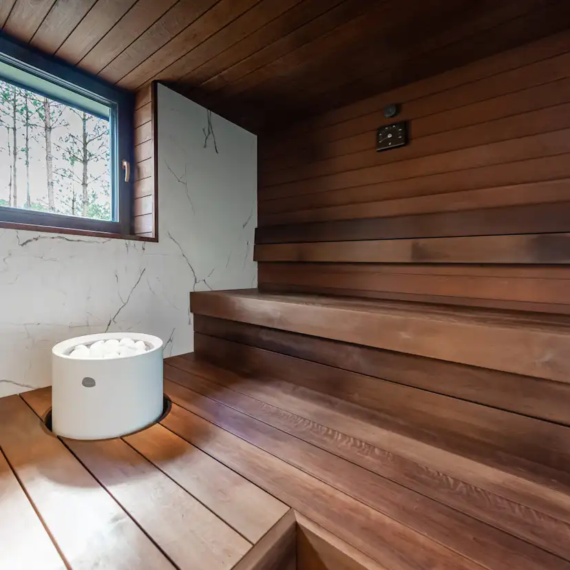 Bastupanel Sauna Sweden STS Mörk värmebehandlad AL 15x120mm 6st/pkt