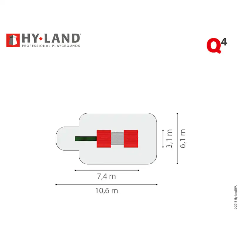 Klätterställning Hy-Land Projekt Q 4