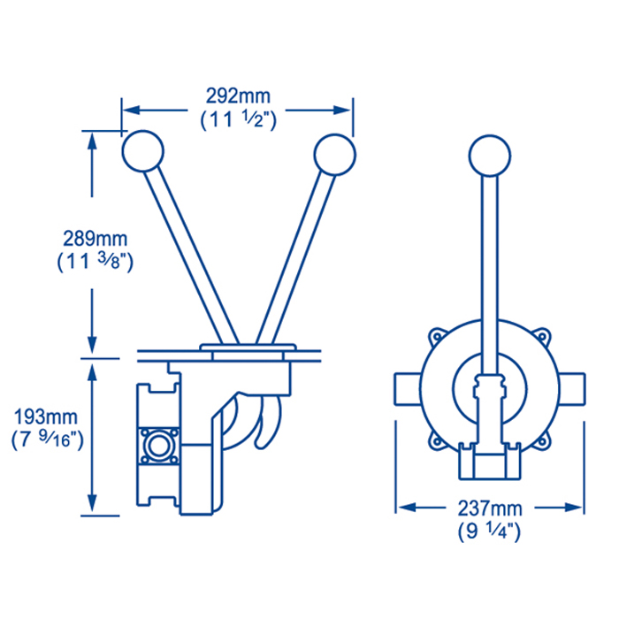 Länspump Whale Gusher Titan BP 4410