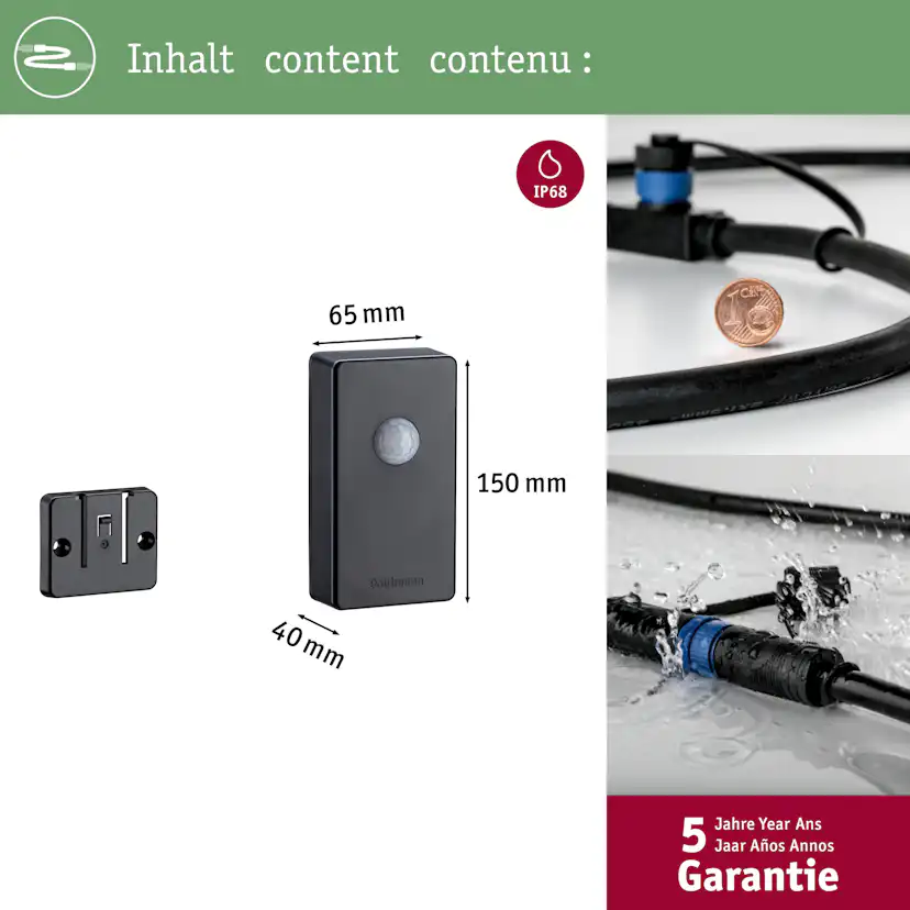 Sensor Paulmann Plug & Shine Skymningssensor Smart Home Zigbee 3.0 Twilight