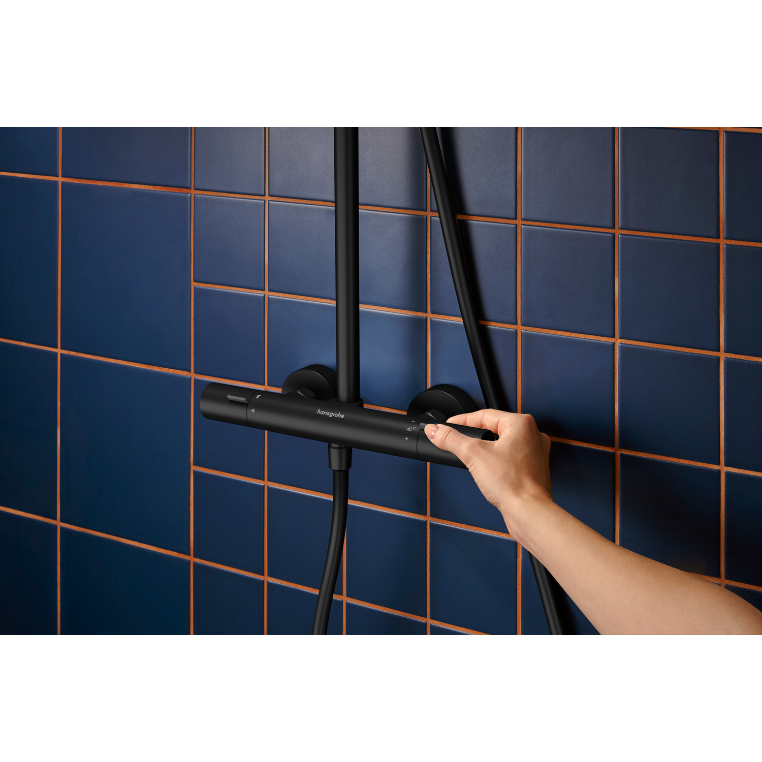 Takduschset Hansgrohe Activera S Showerpipe 240 1jet EcoSmart med Ecostat Fine Varia