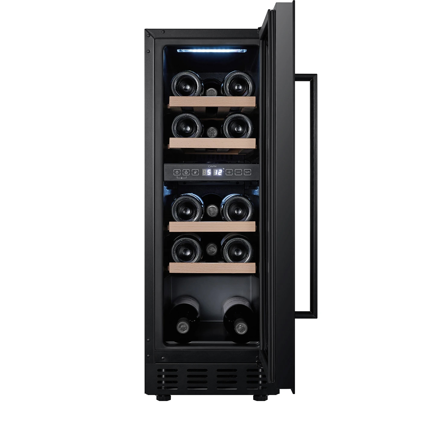 Vinkyl Cavin Arctic Collection 30D Fullglass Black Inbyggbar