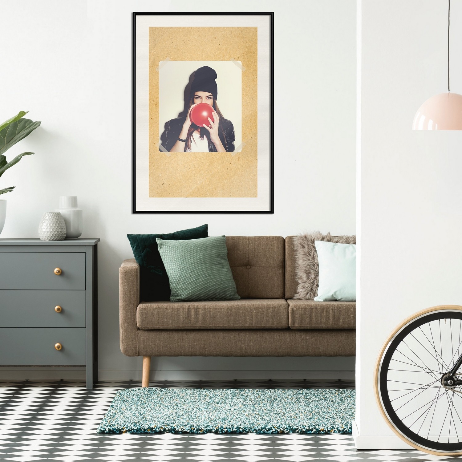 Affisch - Photography [Poster] 20x30 Svart ram med passepartout, 20x30 cm