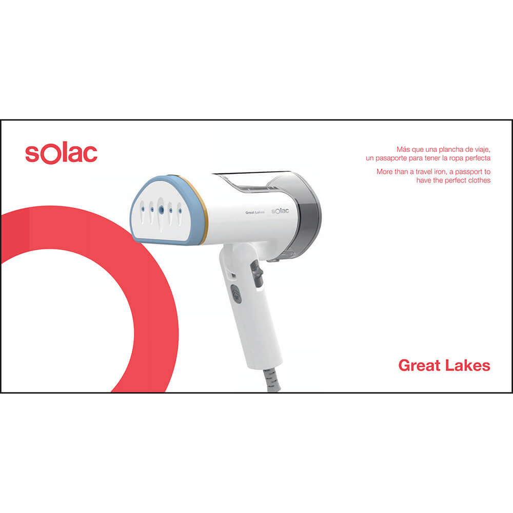 Strykjärn Solac Vertikal Vikning Vikbart