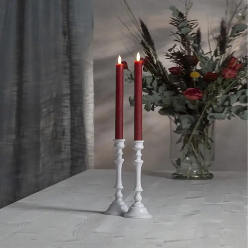 Antikljus Star Trading Flamme Lång LED 2-pack