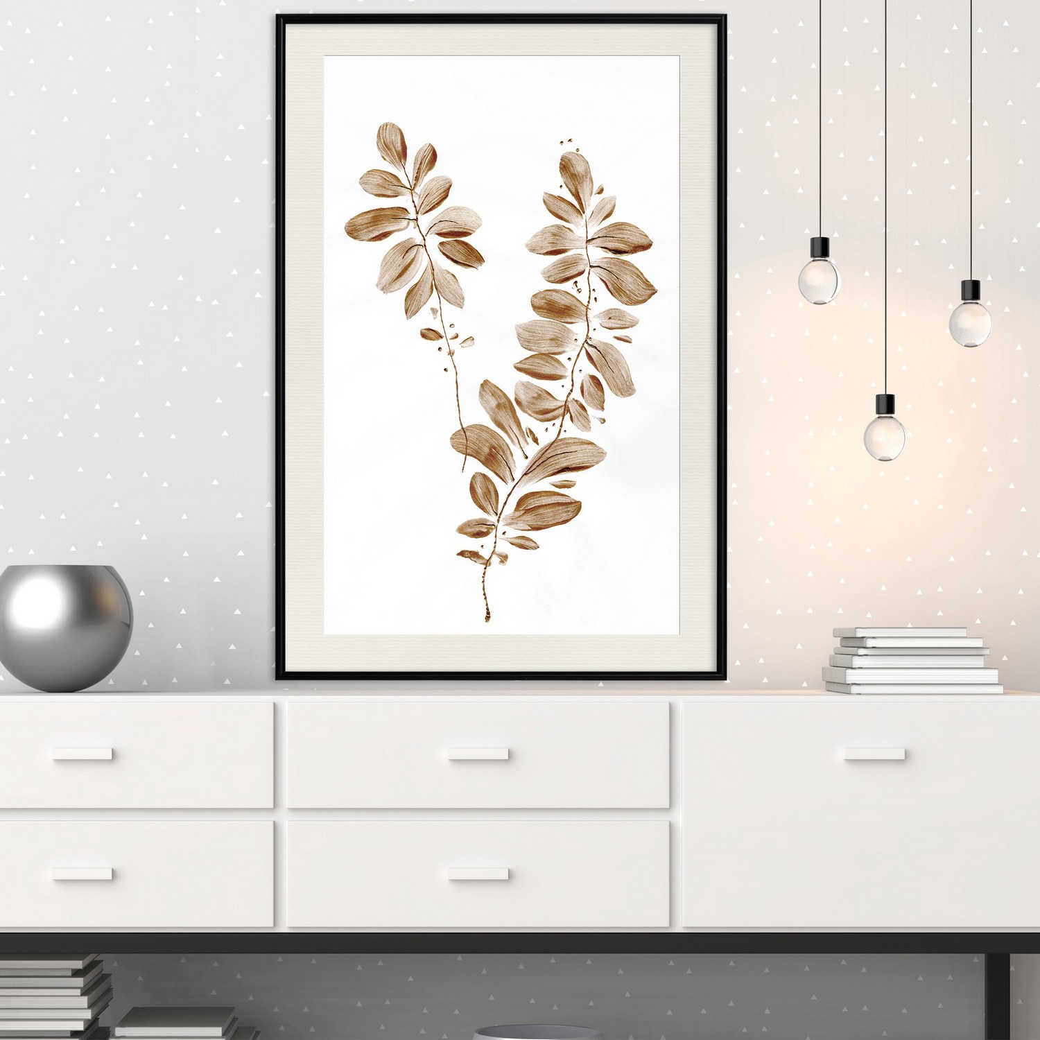 Poster Artgeist Affisch August Leaves