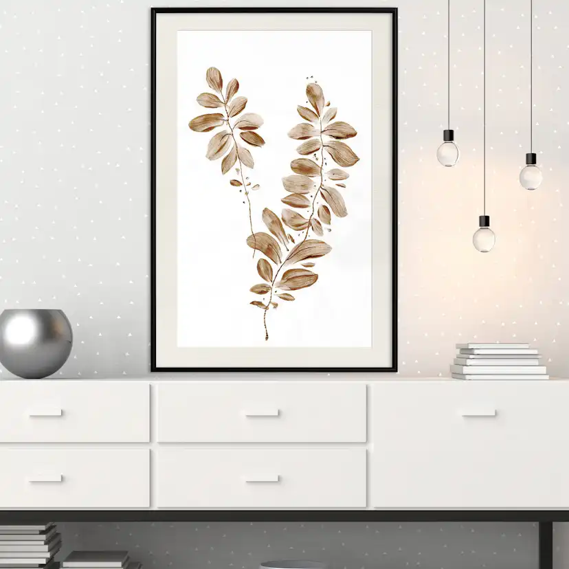 Poster Artgeist Affisch August Leaves