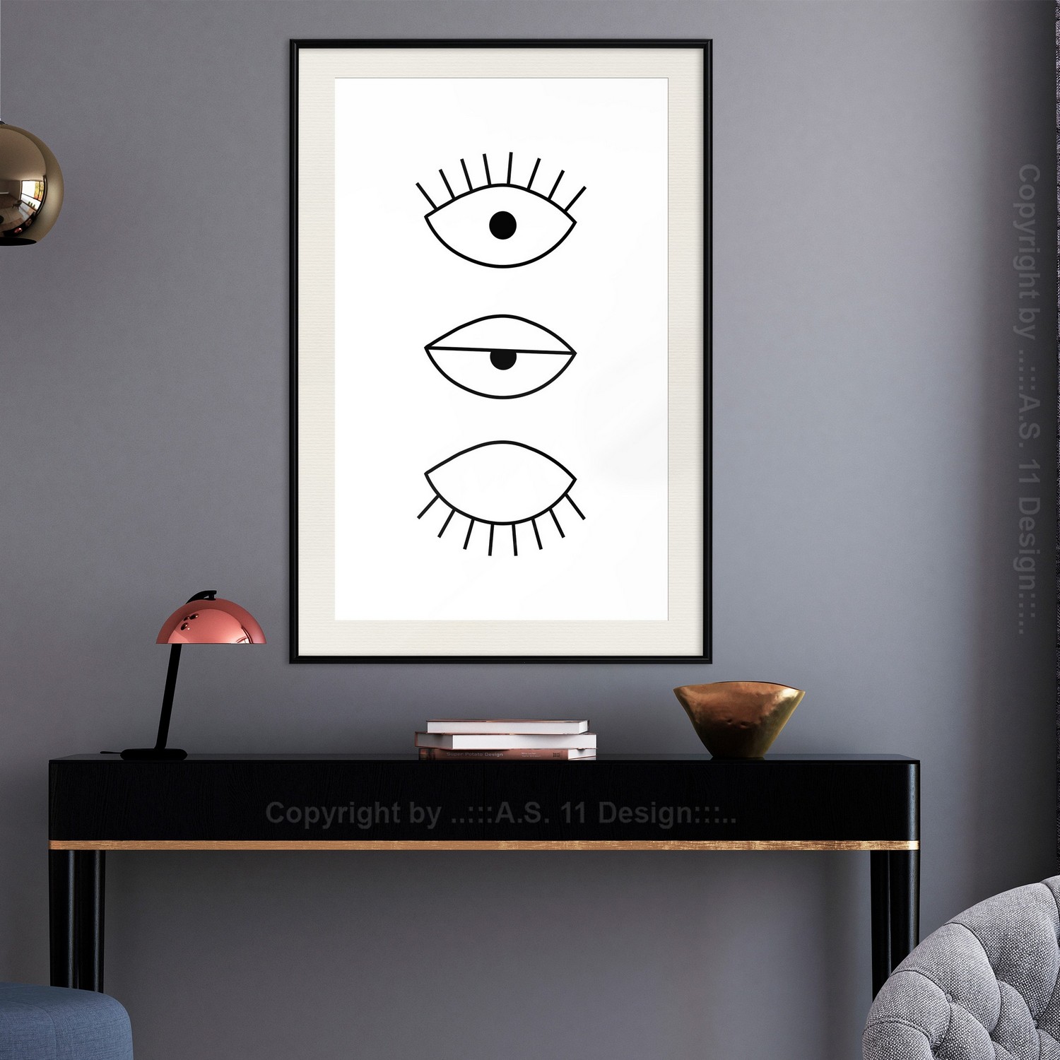 Poster Artgeist Affisch In the Blink of an Eye