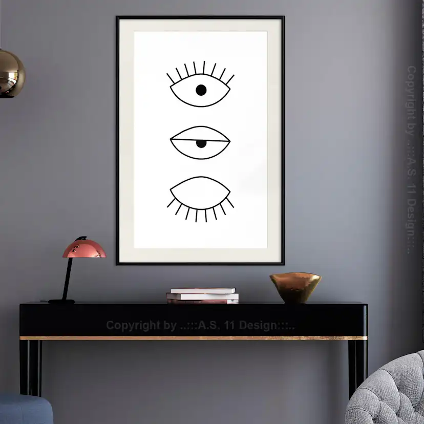 Poster Artgeist Affisch In the Blink of an Eye