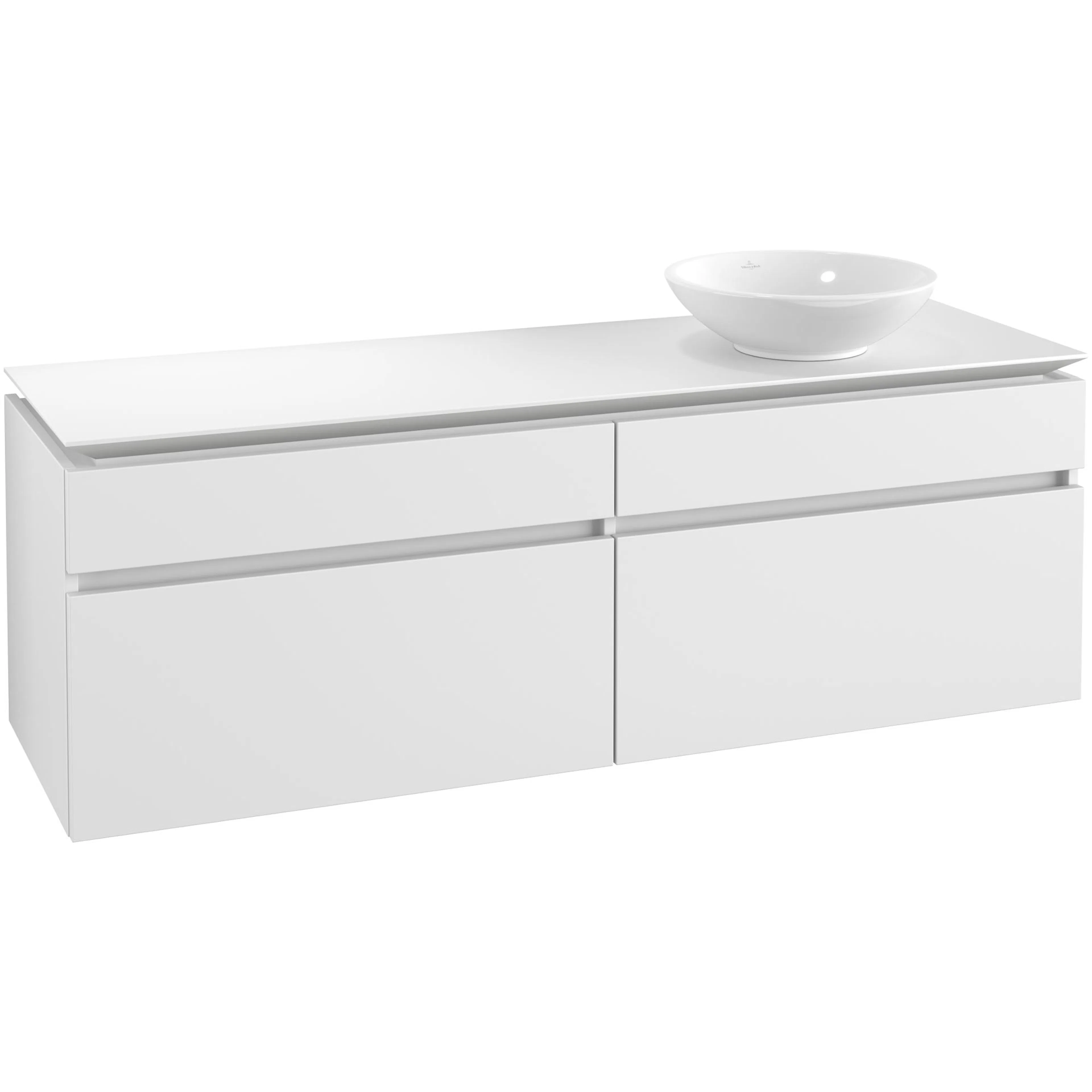Tvättställsskåp Villeroy & Boch Legato 1600 med 4 Lådor för Fristående Tvättställ