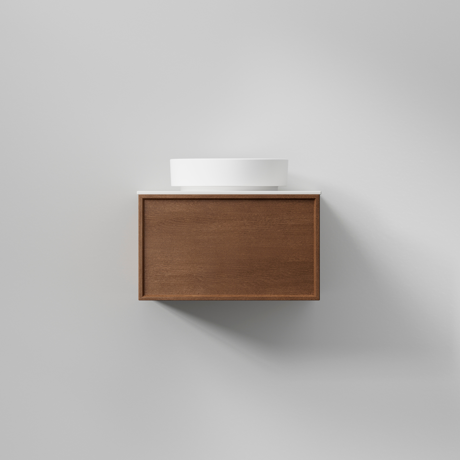 AIR Wood 60,Dark Oak, Helfront med 2 lådor,596x350x450 Dark Oak