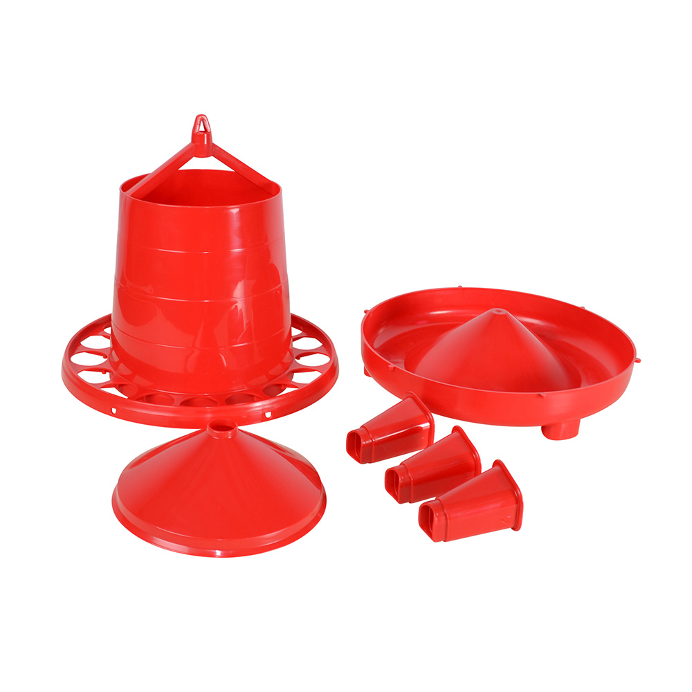 Foderautomat Gaun 4 Kg Ben Röd