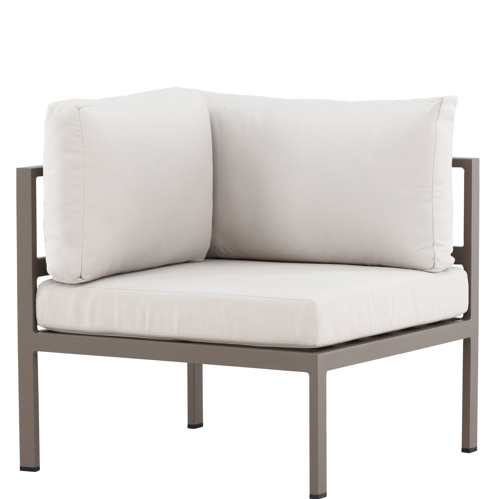 Copacabana Sofa Module Corner - Brown / Beige Brown / Beige