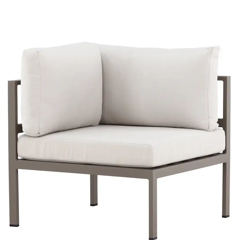 Copacabana Sofa Module Corner - Brown / Beige Brown / Beige