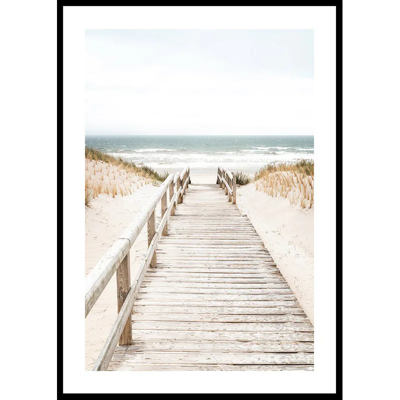 Poster Gallerix Oceanfront Pathway