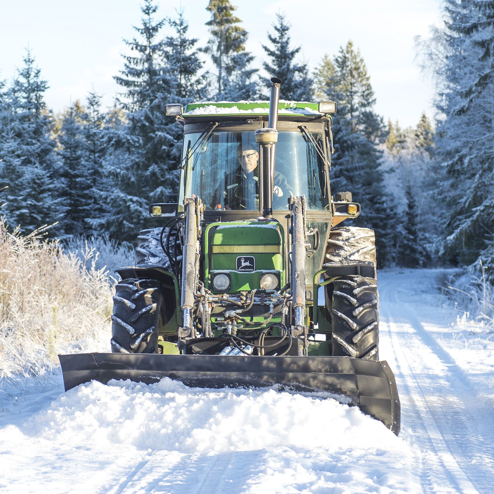 Snö-Diagonalblad Kellfri 2,5 m Trimafäste