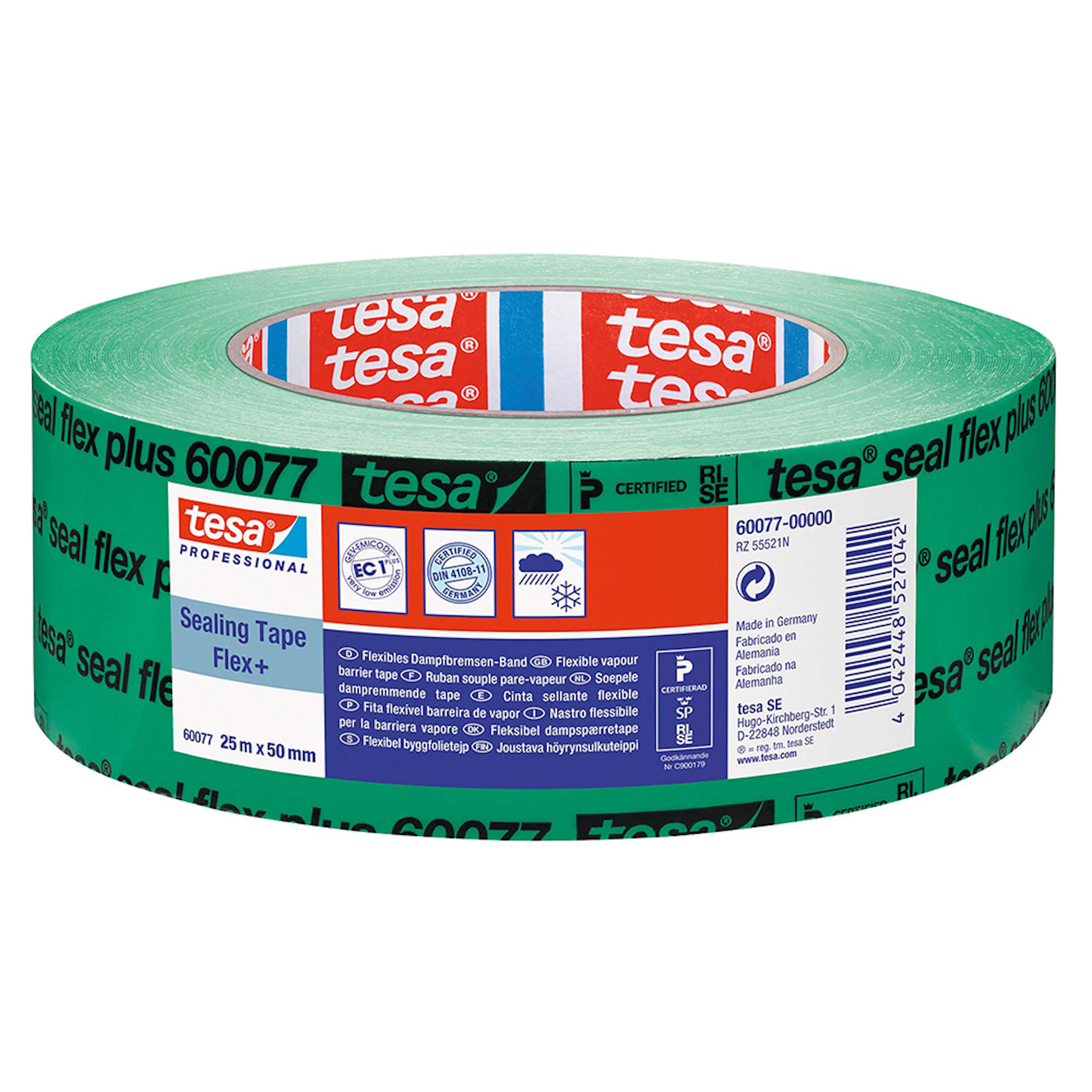 Byggfolietejp Tesa Sealflex Plus 50 mm x 25M