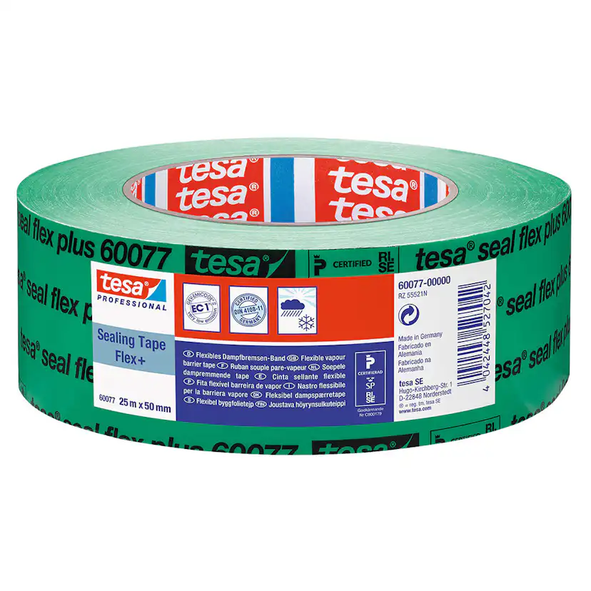 Byggfolietejp Tesa Sealflex Plus 50 mm x 25M