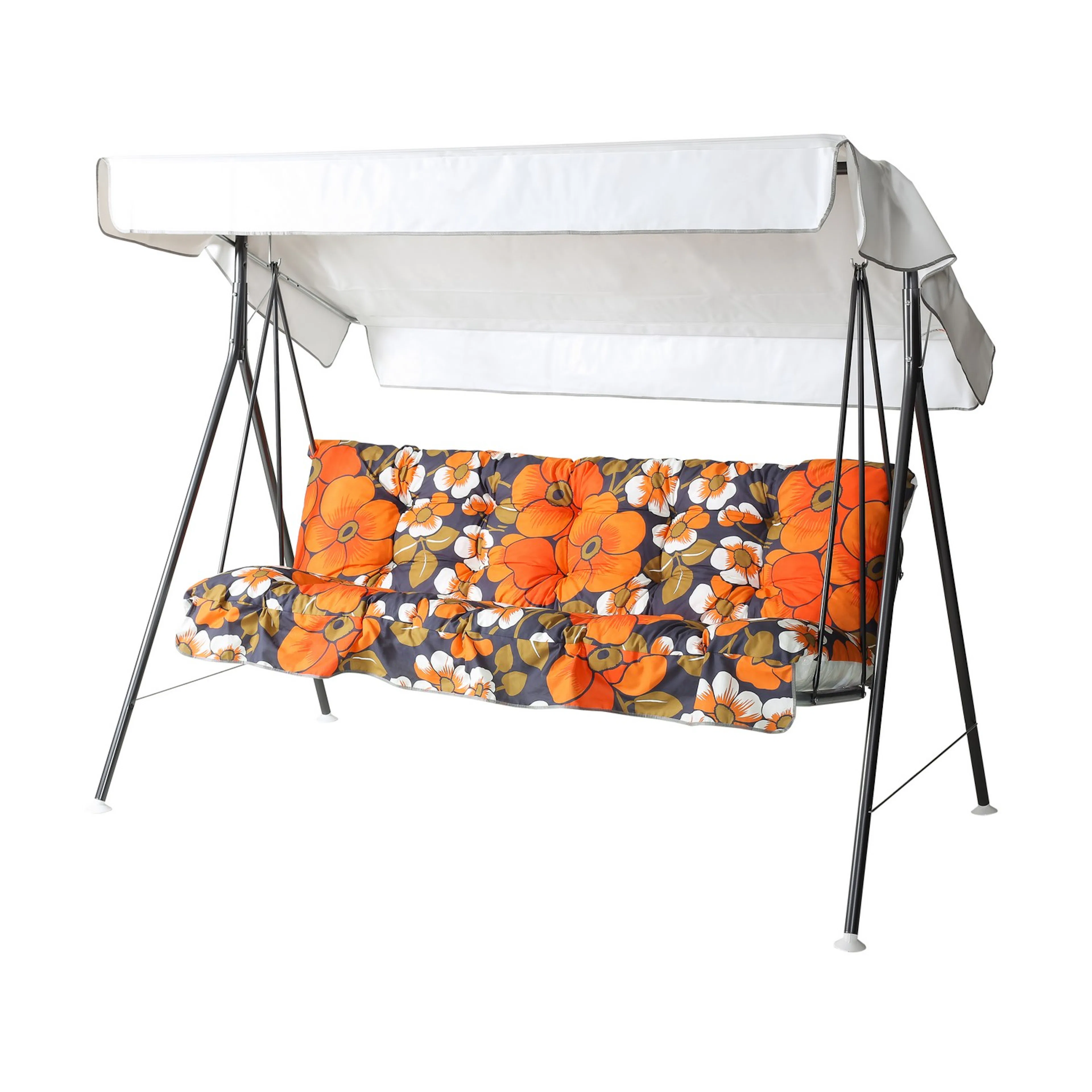 Teneriffa 3-p hammock, 77B Orange/Grå