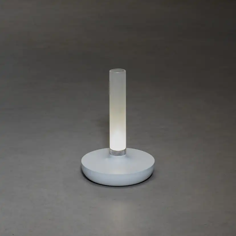 Biarritz bordslampa vit USB Vit