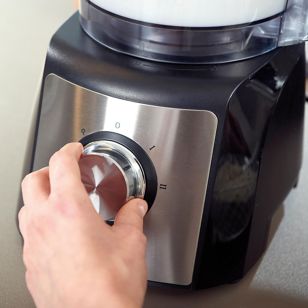 Matberedare Black+Decker 1200W med Skål, Mixer & Juicepress