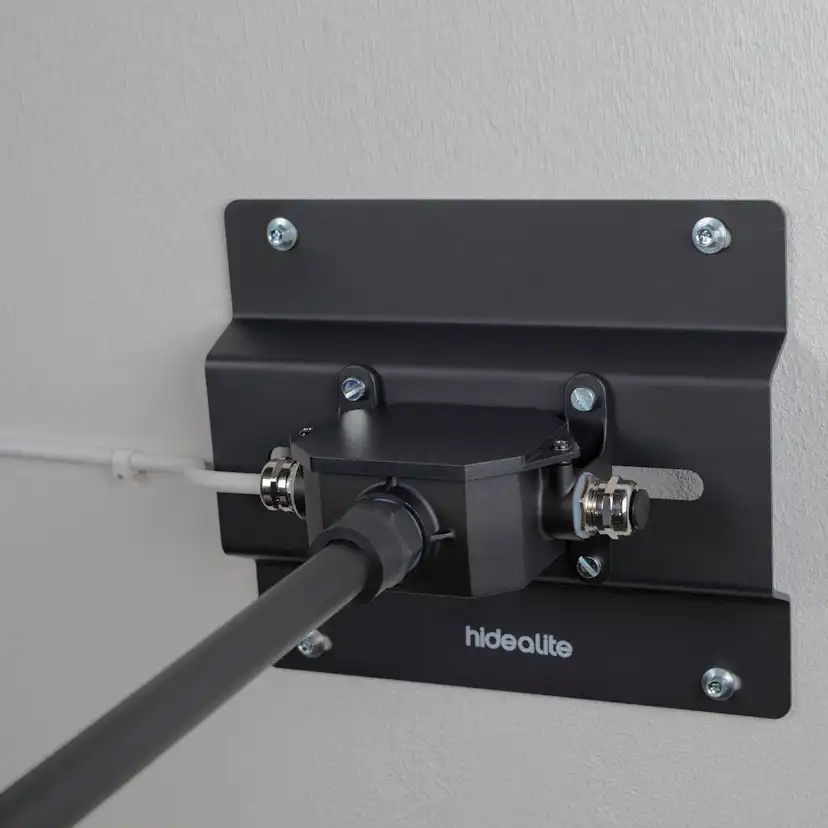 Skyltbelysnings Arm Hide-a-lite Svart