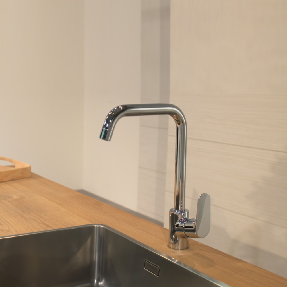 HG Focus köksblandare260 svängbar pip st Rostfritt Stål