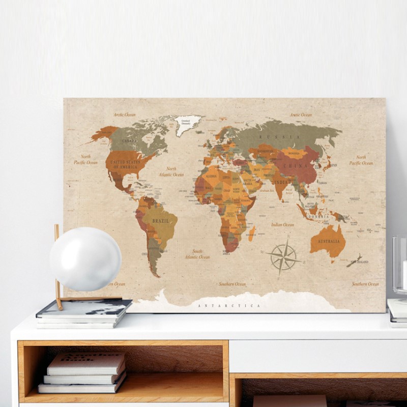 Anslagstavla Arkiio Beige Chic