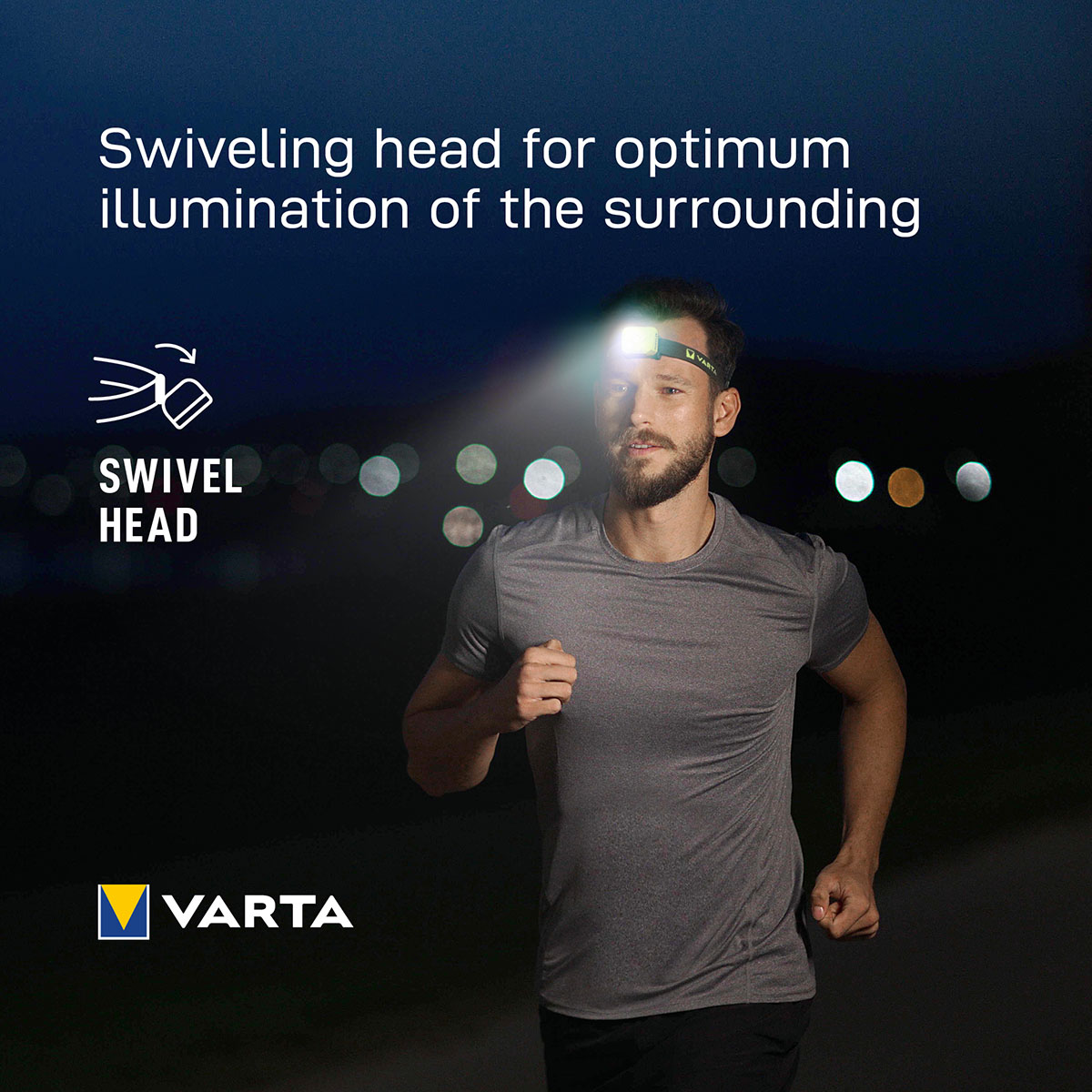 Pannlampa Varta Outdoor Sports Ultralight H30R 300 lm